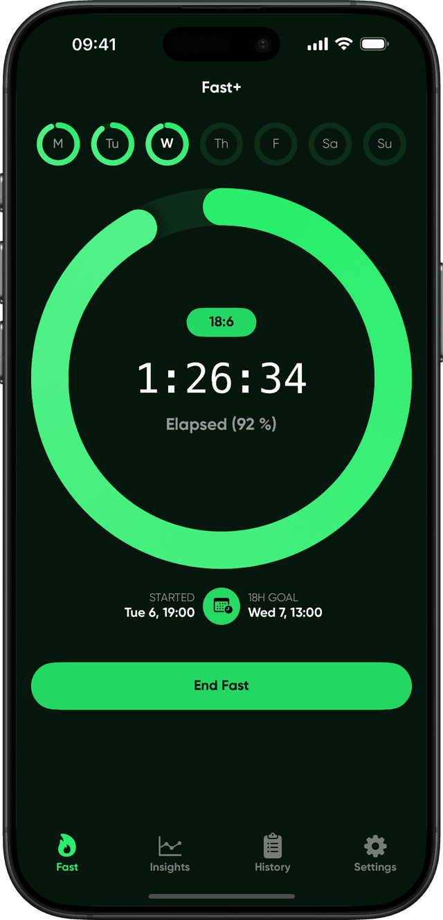 Fast+ App Screenshot