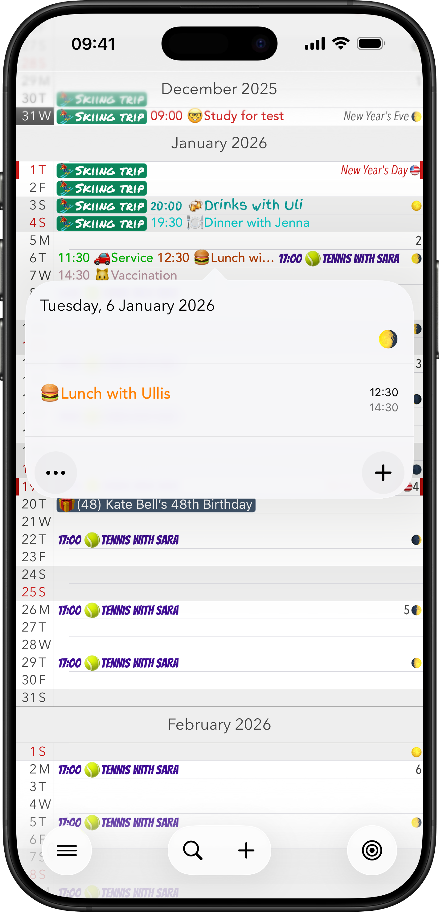 Calendar+ app